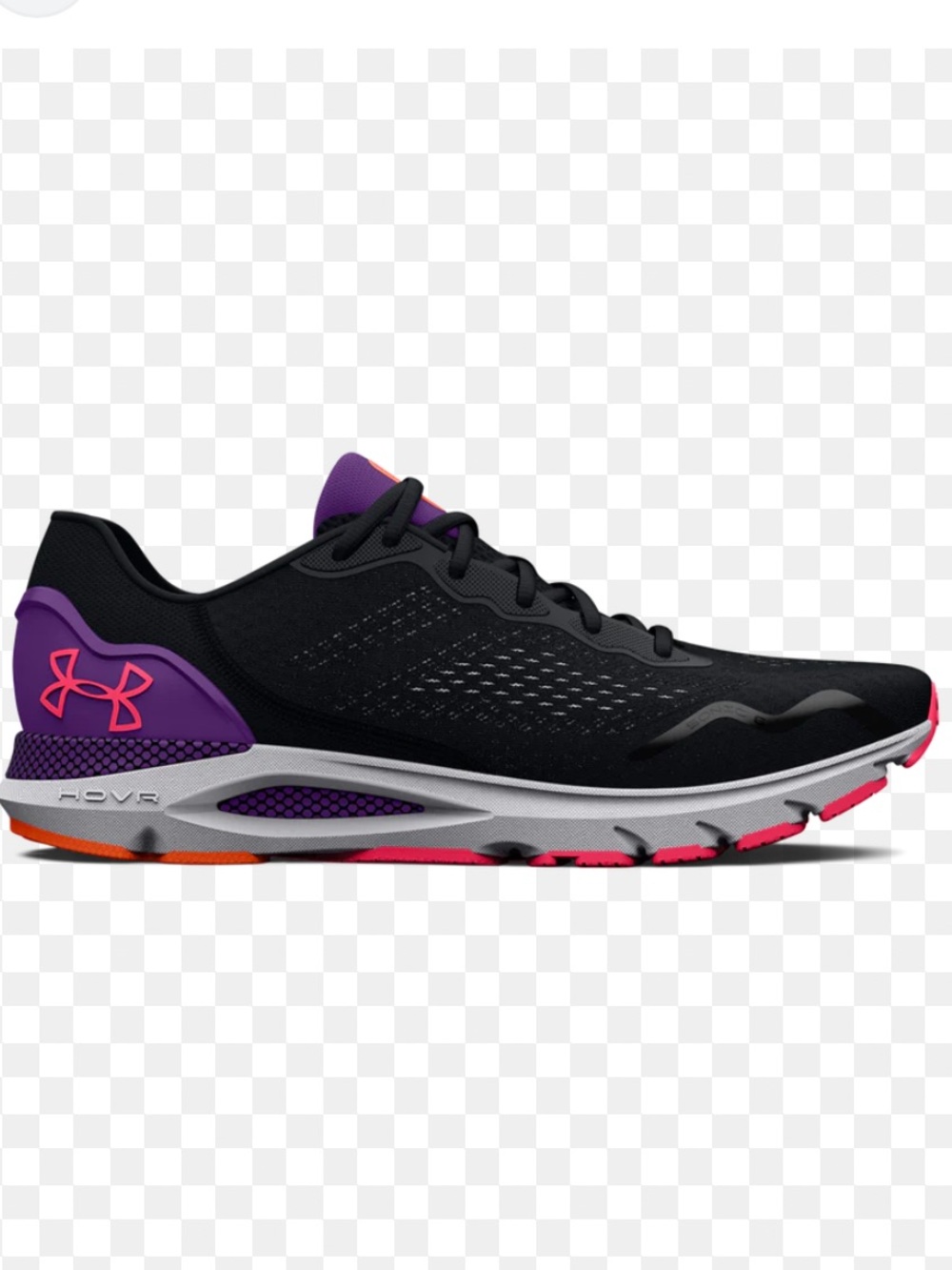 Under Armour Running Shoes - Black, Purple, Pink